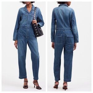 Madewell Denim Utility Coveralls Jumpsuit